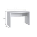 Ver imagem 2 de Banco para Sala de Jantar em MDP 70cm Branco