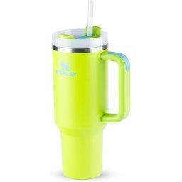 Copo Térmico Stanley Quencher Tumbler 887ml Canudo Garrafa:verde-limão - 2