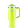 Copo Térmico Stanley Quencher Tumbler 887ml Canudo Garrafa:verde-limão - 1