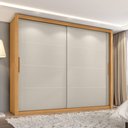 Ver imagem 1 de Guarda-roupa Casal 2 Portas 6 Gavetas Imperador Plus