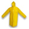 Capa de Chuva Pvc Forrada Amarela com Capuz Impermeável:Amarelo - 3