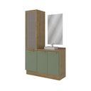Ver imagem 3 de Gabinete para Banheiro 2 Peças 3 Portas com Tampo Botanic