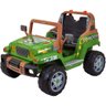 Jipe Elétrico Infantil Peg-pérego Ranger 538 com Bateria 12v - Verde - 1