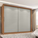 Ver imagem 1 de Guarda-roupa Casal 2 Portas 4 Gavetas Premier