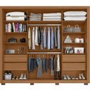 Ver imagem 2 de Guarda-roupa Casal 2 Portas 4 Gavetas Premier