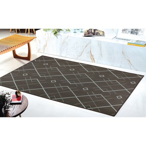Tapete Sala Esc 2,00 x 2,50 Antiderrapante Tabaco Ht-11