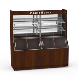 Armário de Pão com Tulha 2,00 Metros Wengue Valencia Aptu2000 220v - Refrimate - 1