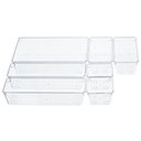 Ver imagem 3 de Kit Organizador Gaveta 7 Peças Maquiagem Talheres Cozinha