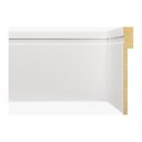 Ver imagem 1 de Rodapé de Mdf 12cm X 18mm X 2,40m Barra de Sobrepor com Friso 1202