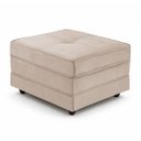 Ver imagem 2 de Puff Cama Dobravel 70cm Slim com Almofada Cor: Suede Nude