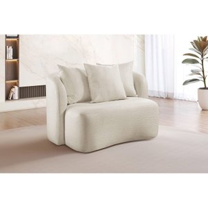 Sofá Curvo Orgânico Orion Elegância e Contemporaneidade