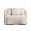 Ver imagem 3 de Sofá Curvo Orgânico Orion Elegância e Contemporaneidade