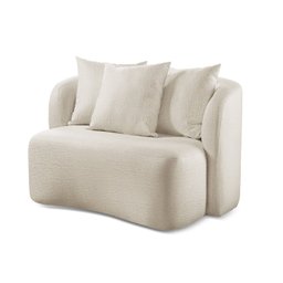 Sofá Curvo Orgânico Orion Elegância e Contemporaneidade - 4
