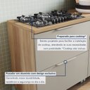 Ver imagem 6 de Cozinha Marquesa 5 Peças 7 Portas Reflecta 100% MDF Bege/Nature Greige