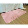 Tapete para Quarto Antiderrapante Fluffy Toque Pele Coelho Felpudo - 1