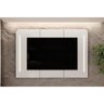 Home P/ Tv até 75 Polegadas Salvatore 100% Mdf C/ Led 200x135cm Off White - Dj Móveis - 1