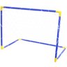 2 Golzinho de Futebol Mini Trave Gol Infantil com Rede Plástico Desmontável 105x78 Importway - 2