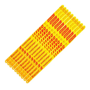 Ver imagem 2 de Kit 2 Serra para Arco 1224 Bs-24dts Vermelha Lâmina Resistente e Corte Preciso Starrett