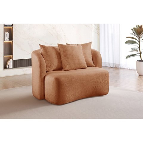 Sofá Curvo Orgânico Orion Elegância e Contemporaneidade