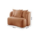 Ver imagem 4 de Sofá Curvo Orgânico Orion Elegância e Contemporaneidade Yescasa