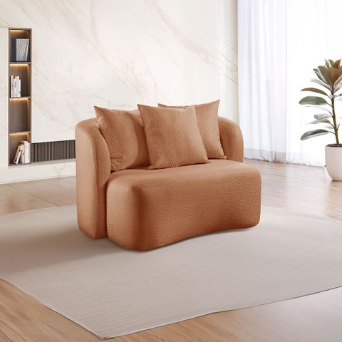 Sofá Curvo Orgânico Orion Elegância e Contemporaneidade Yescasa