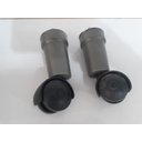 Ver imagem 3 de Kit 4 Pés e 2 Rodízio para Cama Box Altura 13cm