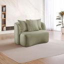 Ver imagem 2 de Sofá Curvo Orgânico Orion Elegância e Contemporaneidade Yescasa