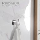 Ver mais imagens de Kit Acessórios Para Banheiros 5 Peças Inox - Kromus Kitqd5