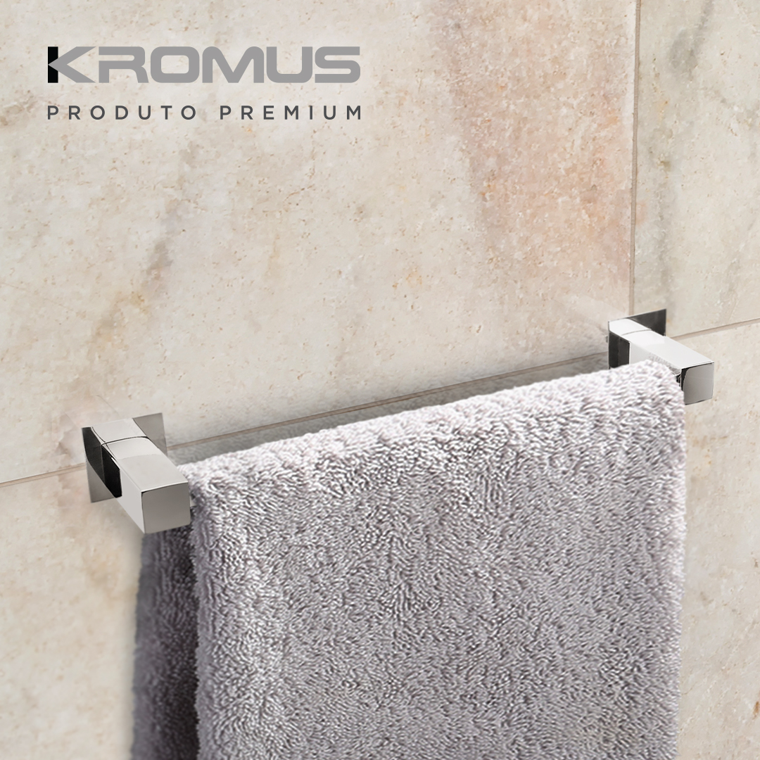 Kit Acessórios Para Banheiros 5 Peças Inox - Kromus Kitqd5 - 11