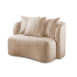 Sofá Curvo Orgânico Orion Elegância e Contemporaneidade - 5