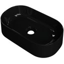 Ver imagem 1 de Cuba de Apoio Oval para Banheiro Lavabo Laila C01 O42w Preto - Lyam