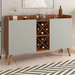 Buffet Aparador com Adega 2 Portas Max - 1 Buffet Aparador com Adega 2 Portas Max - 1