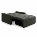 Ver imagem 4 de Sofá Cama para Sala de Estar Amora New Suede - Cinza