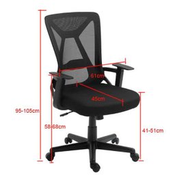 Cadeira Presidente Escritório Giratória Fox Office 342 - Preta - 5 Cadeira Presidente Escritório Giratória Fox Office 342 - Preta - 5