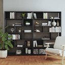 Ver imagem 1 de Estante de Livros 240cmx187,5cm Conjunto 2 Estantes Euforia YesCasa