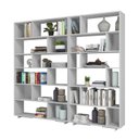 Ver imagem 2 de Conjunto 2 Estantes Para Livros Euforia Yescasa