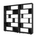 Ver imagem 6 de Kit 2 Estantes para Livros Euforia Yescasa em Mdp