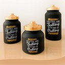 Ver imagem 3 de Pote Decorativo Vidro com Tampa Metal Preto/rose/gold