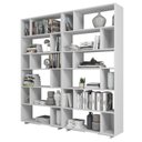 Ver imagem 2 de Conjunto 2 Estantes para Livros Euforia Yescasa