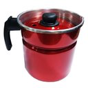 Ver imagem 2 de Caneca Fervedor de Alumínio Vermelha Brilhante 2l Belmar