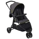 Ver imagem 1 de Carrinho de Bebê Burigotto Cr3 de 0 até 15kg para Passeio Cinza Escuro com Neon