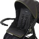 Ver imagem 6 de Carrinho de Bebê Burigotto Cr3 de 0 até 15kg para Passeio Cinza Escuro com Neon