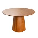 Ver mais imagens de Mesa para Sala de Jantar Redonda Baobá CabeCasa MadeiraOriginals Marrom/Cinamomo Canela