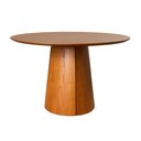 Ver imagem 7 de Mesa para Sala de Jantar Redonda Baobá CabeCasa MadeiraOriginals Marrom/Cinamomo Canela