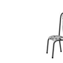 Ver imagem 5 de Conjunto Mesa Cozinha Granito 120cm 4 Cadeiras Aço Prata Atenas Matelado/Ocre