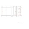Closet com Painel Wave para Tv até 42' -albatroz - 5