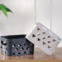 Ver imagem 2 de Caixa Organizadora Triângulos 1,8l Bege