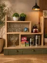 Ver imagem 6 de Prateleira Modulare Funcional Mdf Decorativo Sala Banheiro