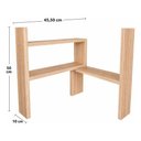 Ver imagem 3 de Prateleira Modulare Funcional Mdf Decorativo Sala Banheiro