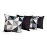 Capas de Almofadas Decorativas 4 Unidades Com Ziper:KCT04121 - 1